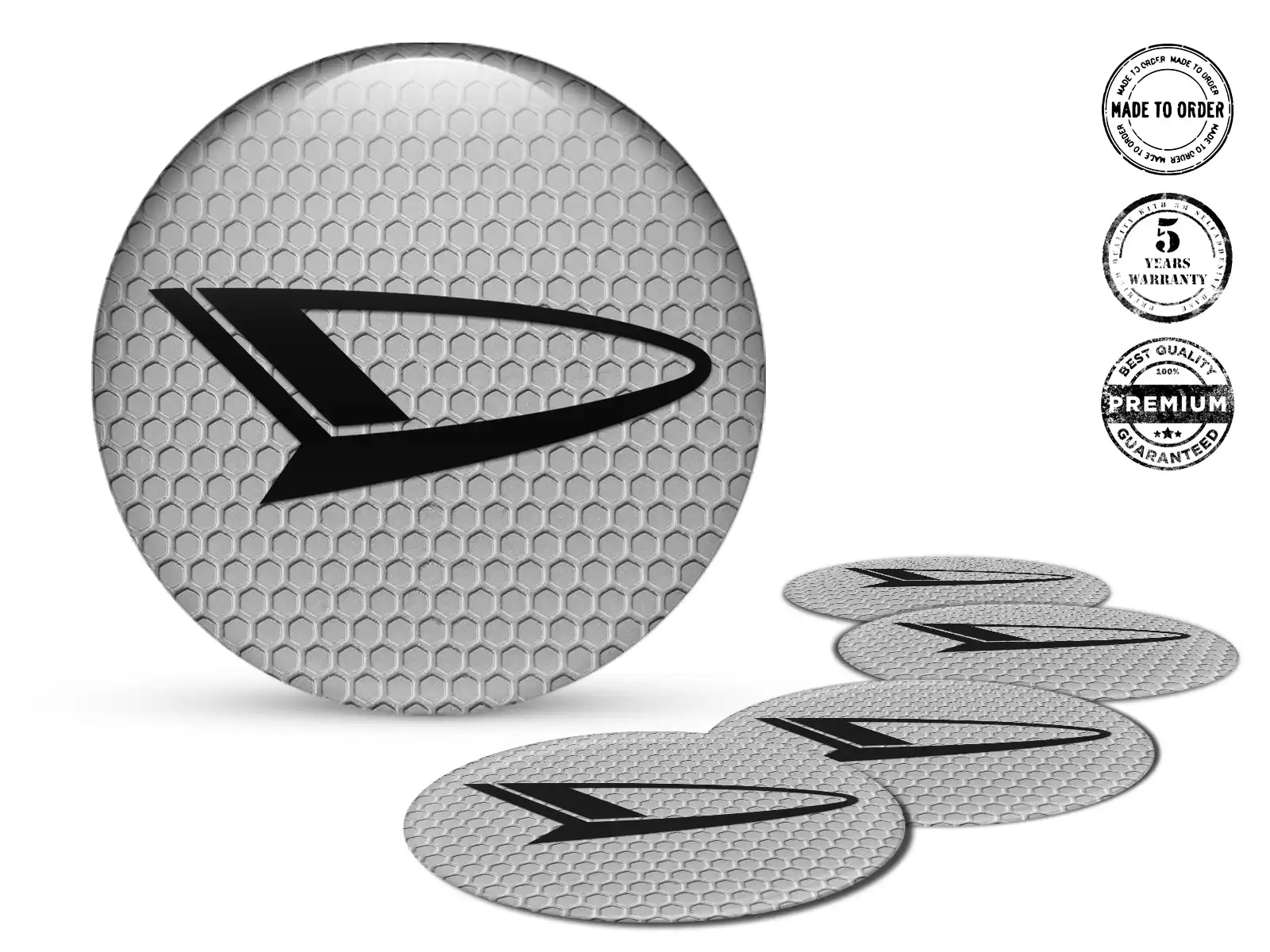 Daihatsu Pegatinas de Silicona Edición Etiquetas Estilo de Silicona